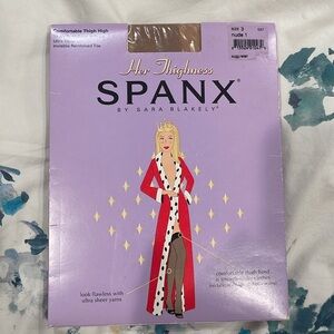 Spanx Thigh High Stockings
Her Thighness in NUDE Size 3